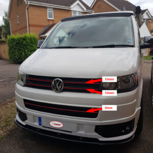 Volkswagen T5.1 Grille Stripes