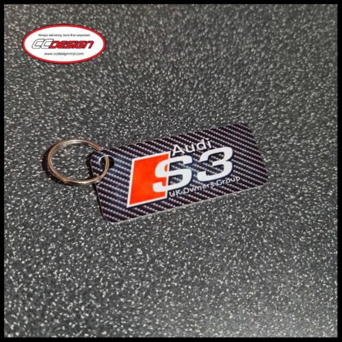 Audi S3 UK Owners Group Keyring