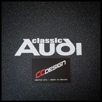 Classic Audi Sticker