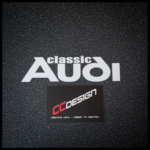 Classic Audi Sticker