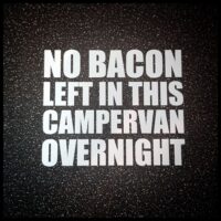 NO BACON!