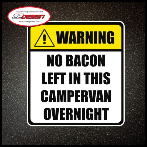NO BACON! (PRINTED)
