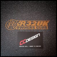 R32UKOC CLUB STICKER "NEW DESIGN