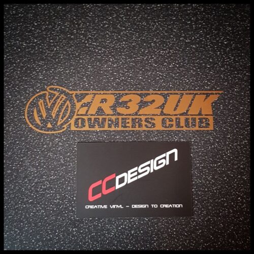 R32UKOC CLUB STICKER "NEW DESIGN