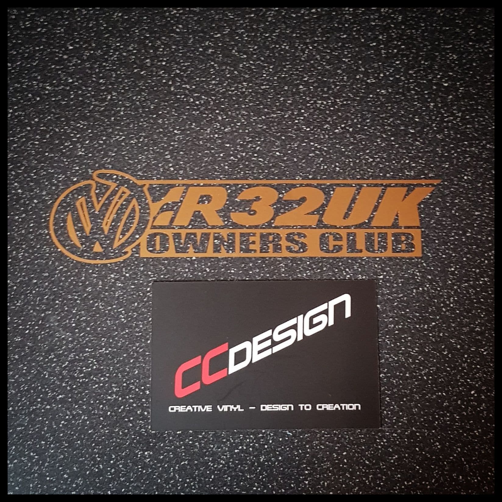 R32UKOC CLUB STICKER "NEW DESIGN