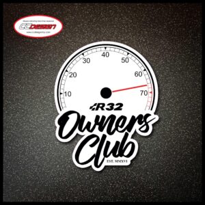 "OFFICIAL" R32UKOC REV COUNTER LOGO