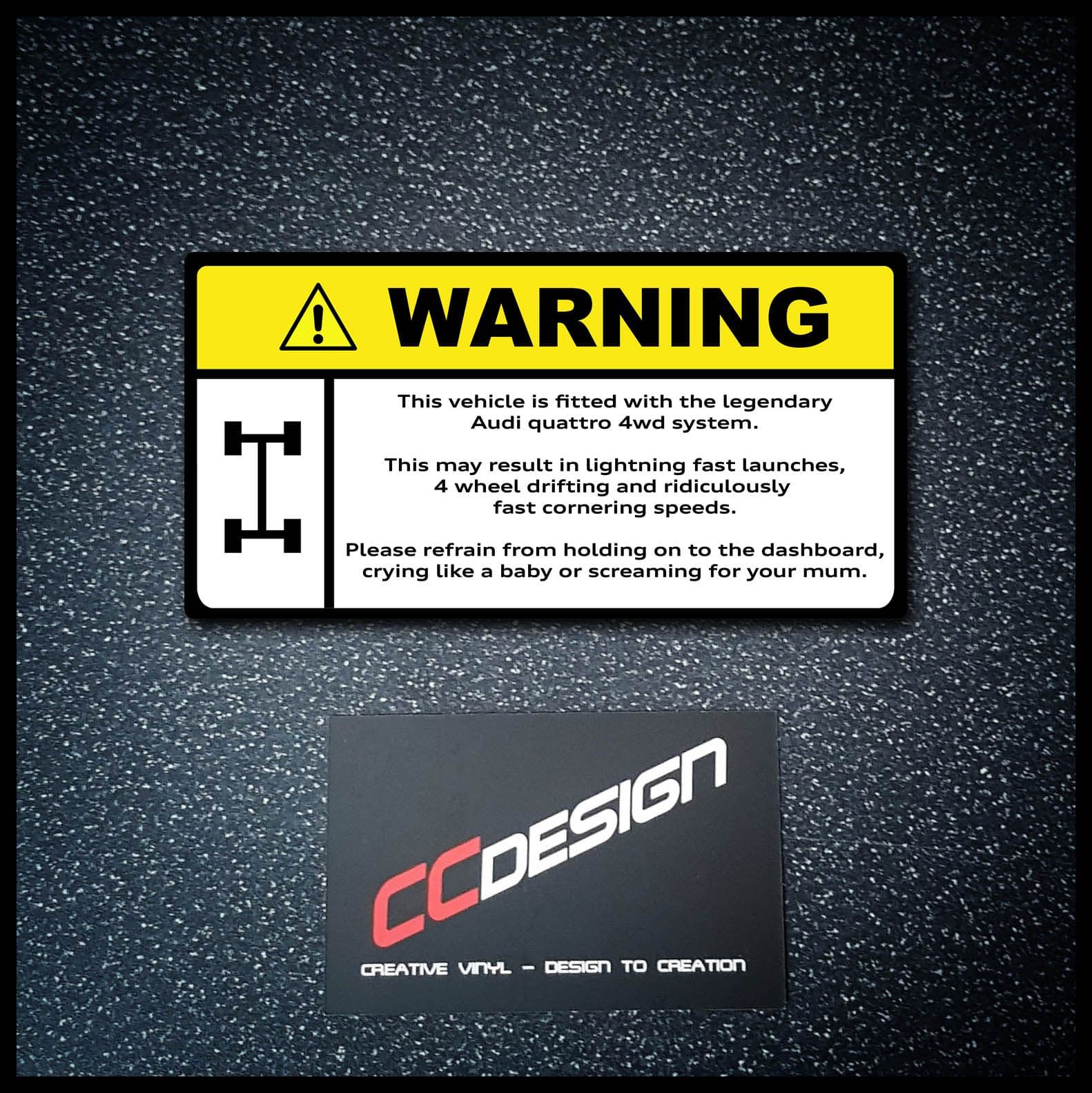QUATTRO WARNING