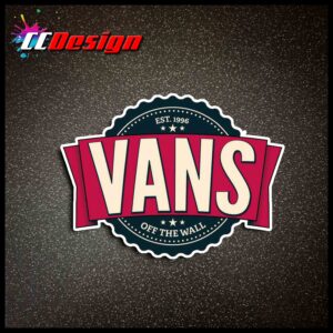 RETRO VANS STICKER