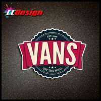 RETRO VANS STICKER