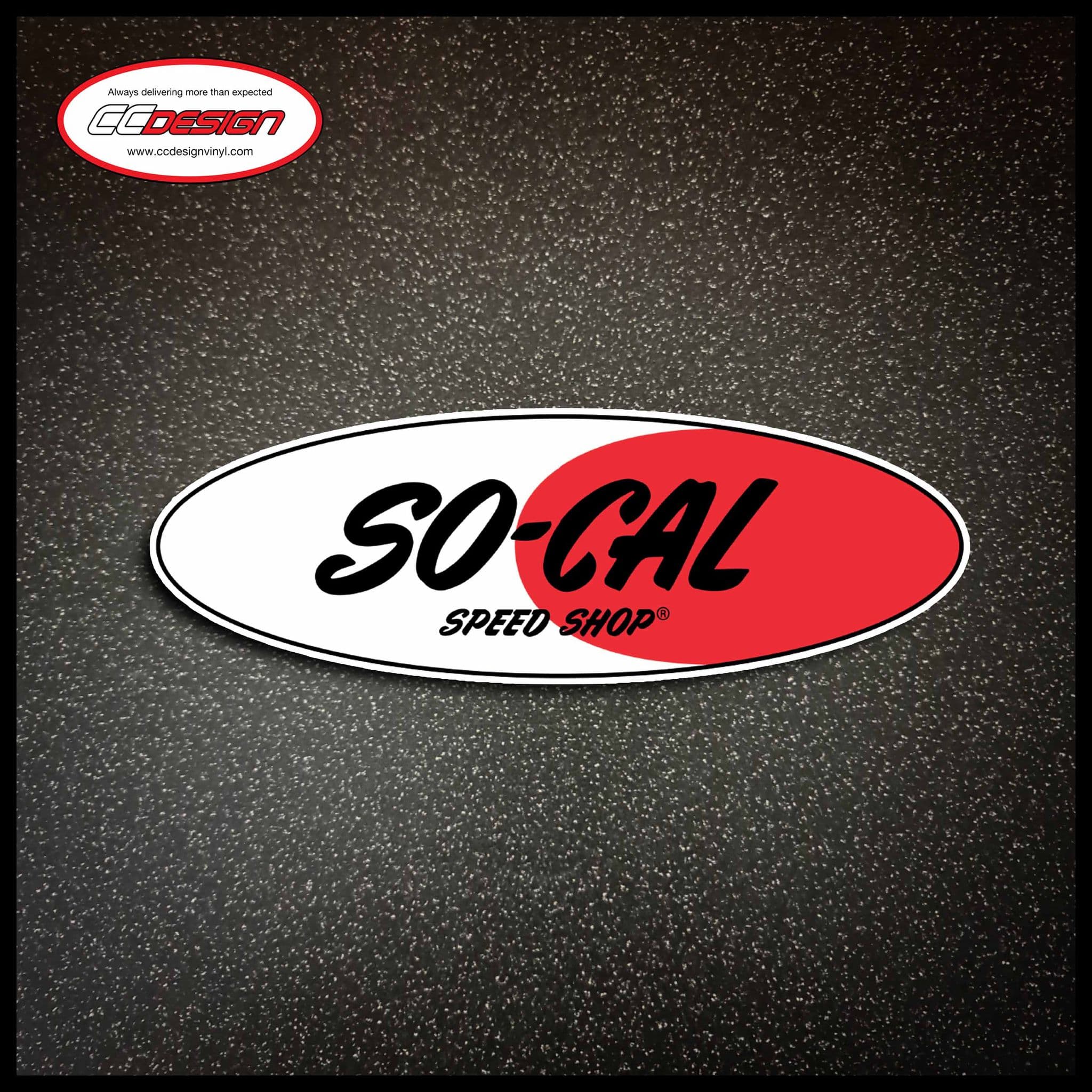 SO CAL SPEED SHOP STICKER