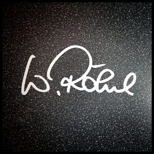 Walter Rohl Signature Sticker