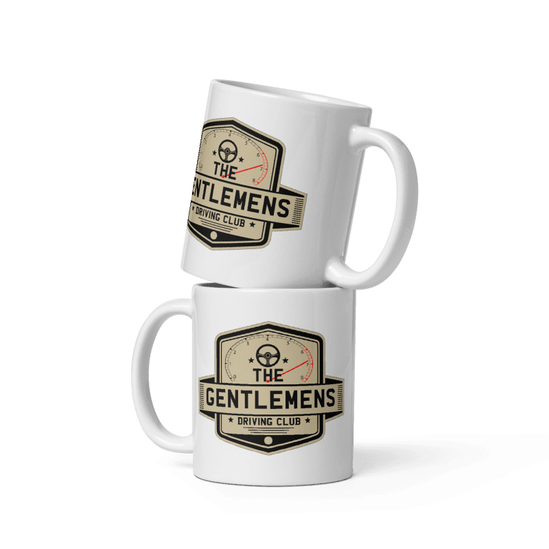 The Gentlemens Driving Club "OFFICIAL" Ceramic Mug - Image 3