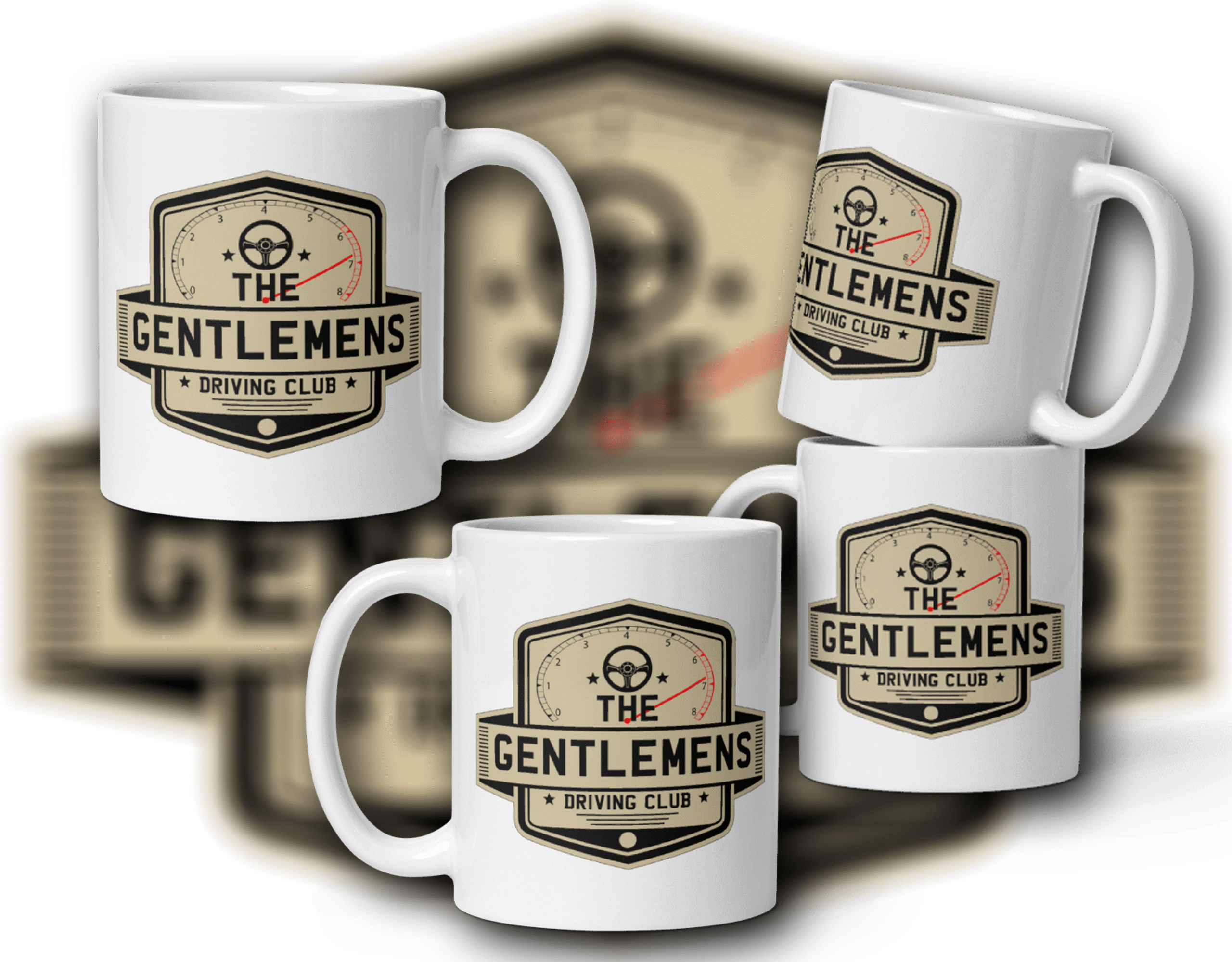 The Gentlemens Driving Club "OFFICIAL" Ceramic Mug - Image 4