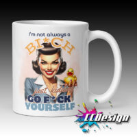 GO FU*K YOURSELF Ceramic Mug