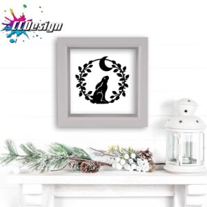 Hare and the Moon Laser cut wall art