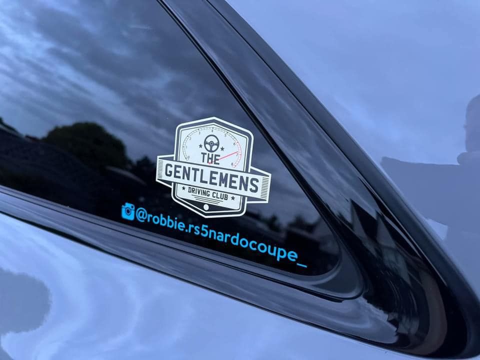 GENTLEMENS DRIVING OFFICIAL CLUB STICKER (TGDC) - Image 3