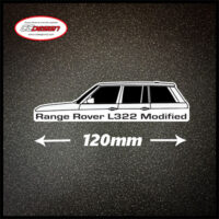 Range Rover L322 Modified "OFFICIAL"Club Sticker