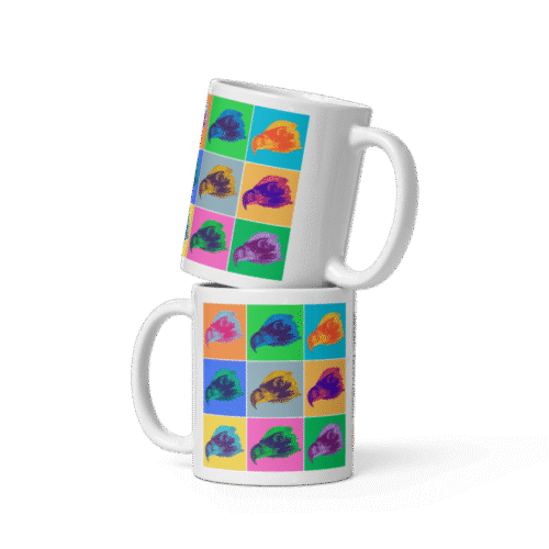 Horstmann Trust "Bernard Pop Art" Ceramic Mug - Image 2