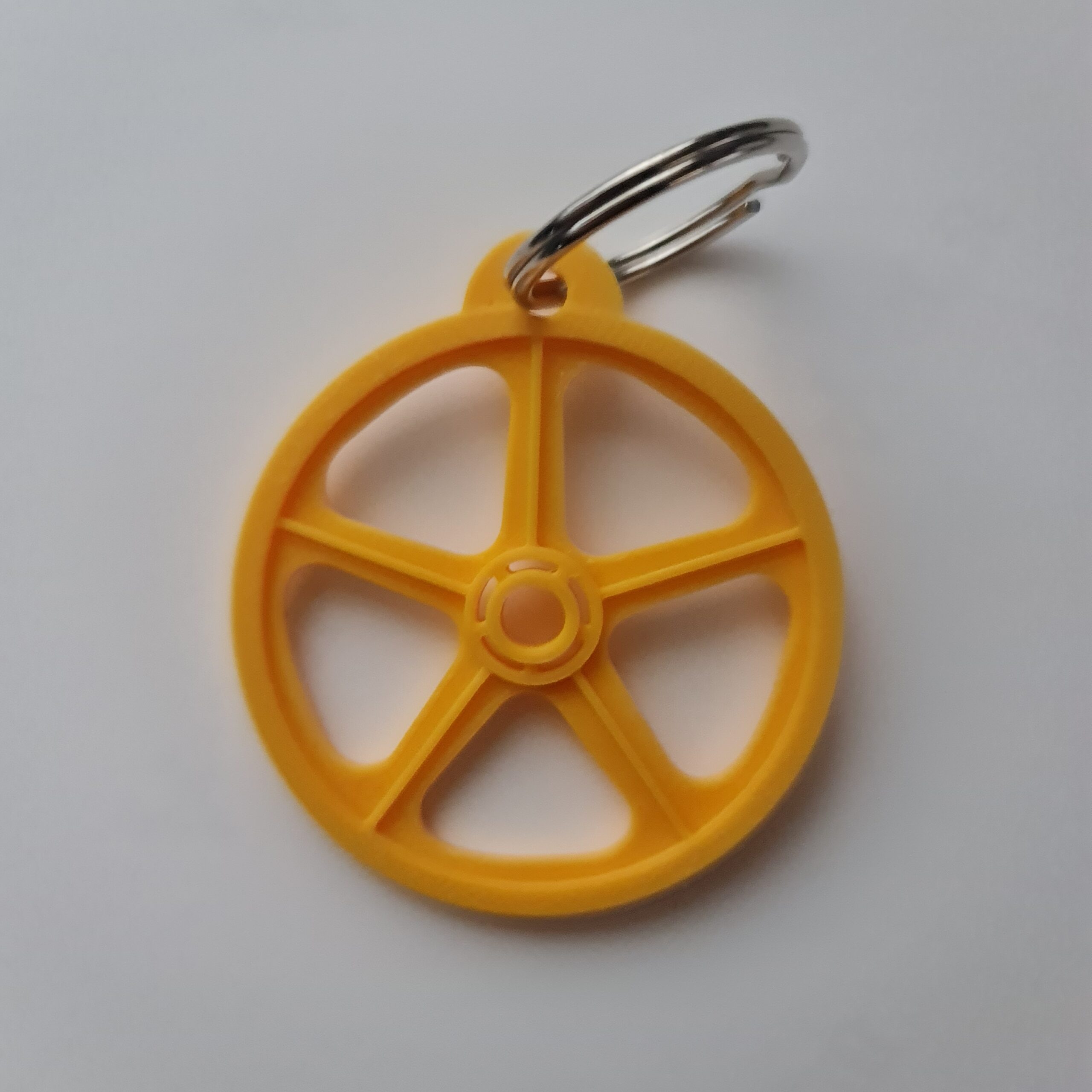 OLD SCHOOL BMX STYLE WHEEL KEYRING/MIRRORHANGER - Image 4