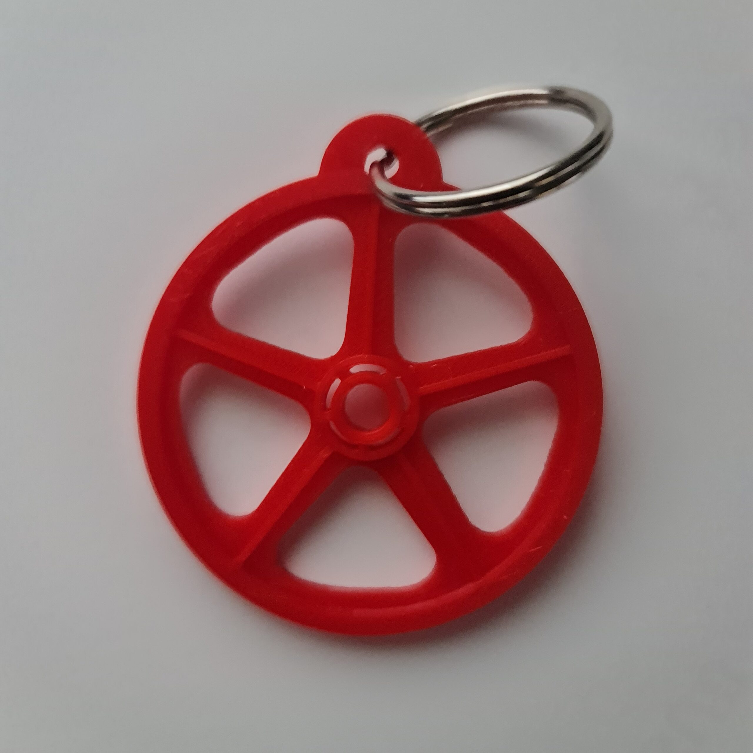 OLD SCHOOL BMX STYLE WHEEL KEYRING/MIRRORHANGER - Image 5