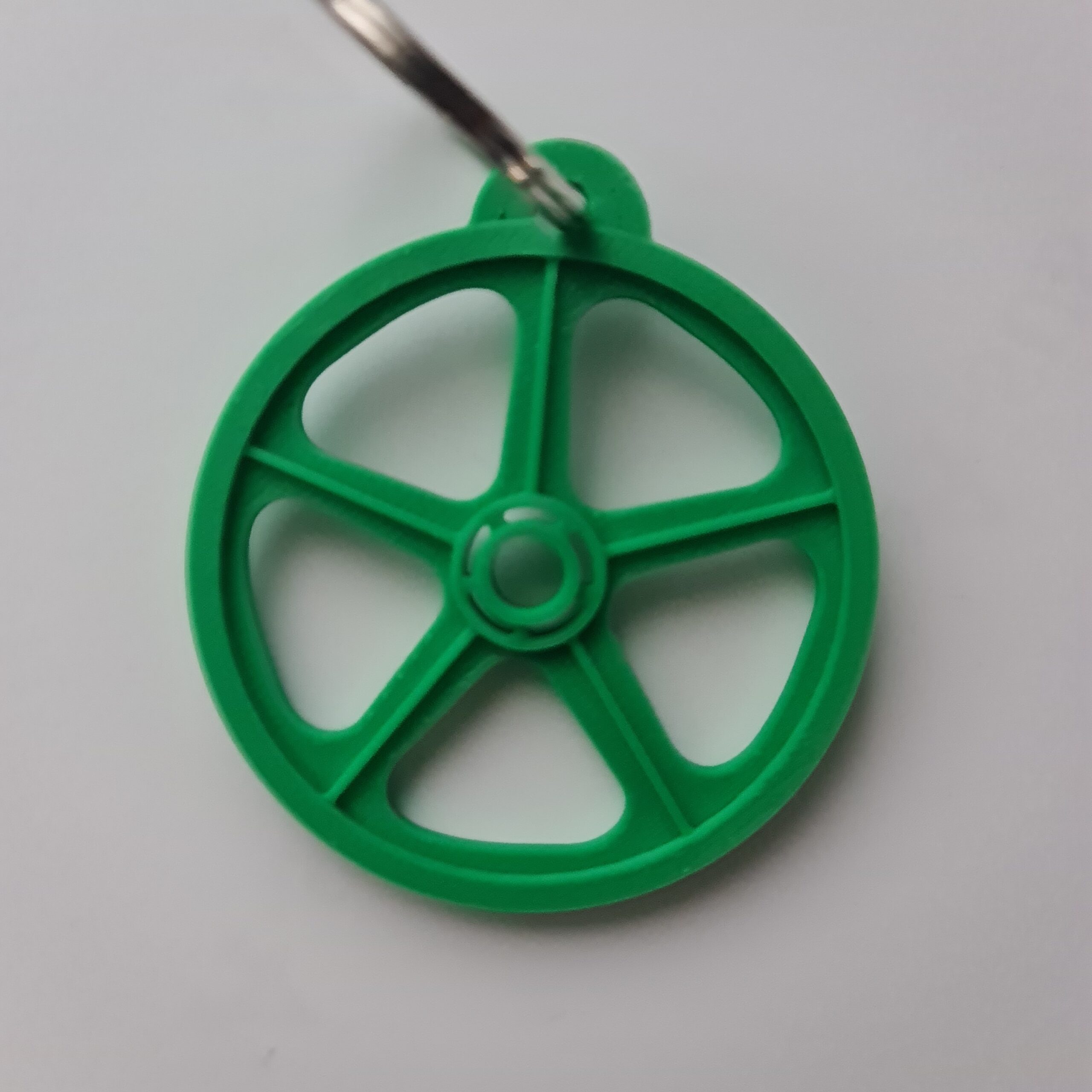 OLD SCHOOL BMX STYLE WHEEL KEYRING/MIRRORHANGER - Image 6