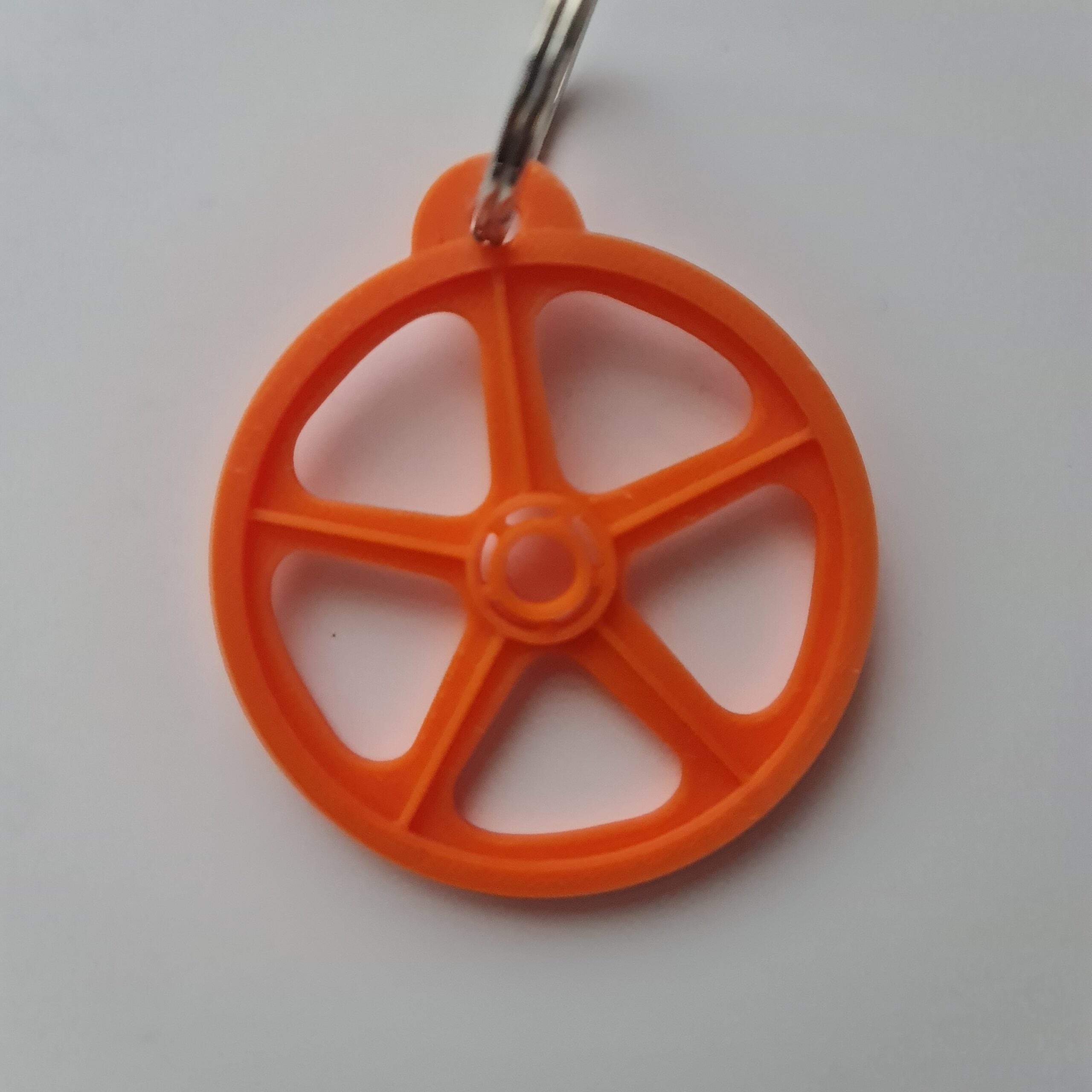 OLD SCHOOL BMX STYLE WHEEL KEYRING/MIRRORHANGER - Image 7