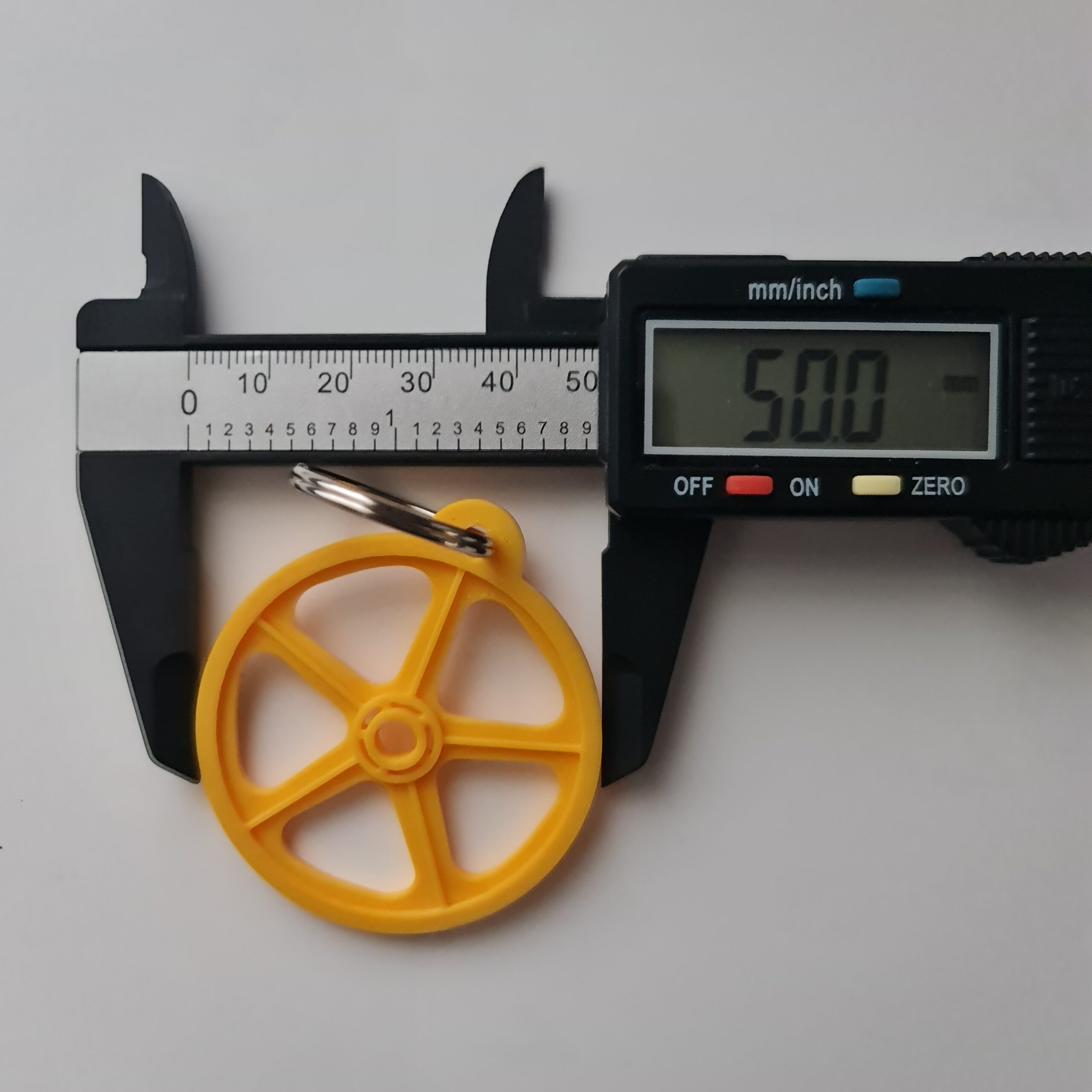 OLD SCHOOL BMX STYLE WHEEL KEYRING/MIRRORHANGER - Image 2